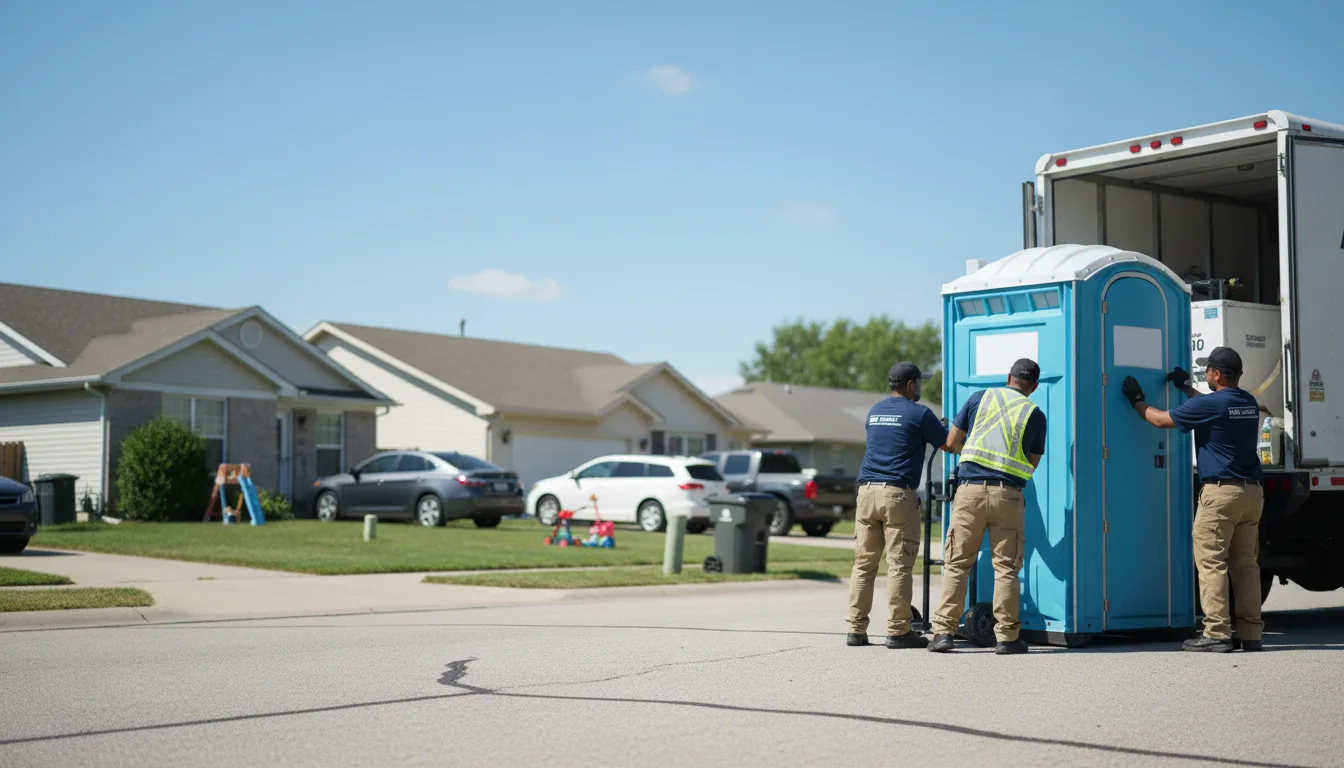 Standard Porta Potty Rentals in Perry, IL near me